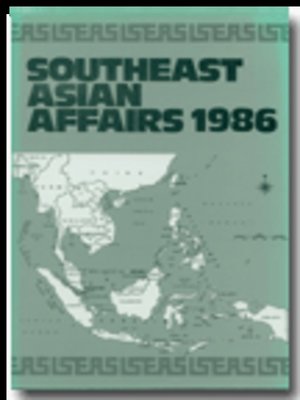 cover image of Southeast Asian Affairs 1986